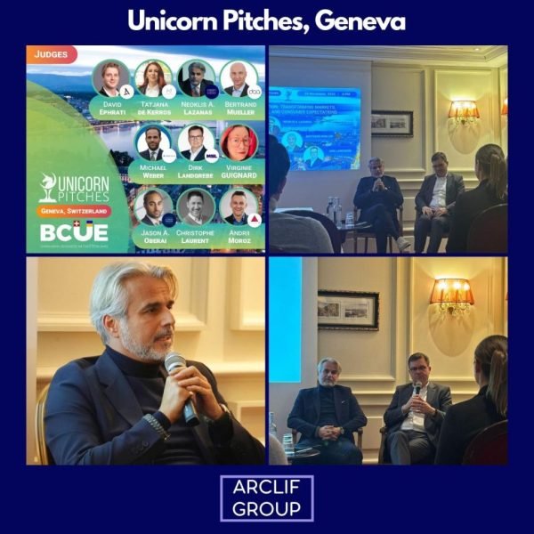 Arclif Group Members Participate as Judges at Unicorn Pitches Geneva