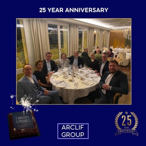 Arclif Group Celebrates 25 Years of Global Presence and Continued Success