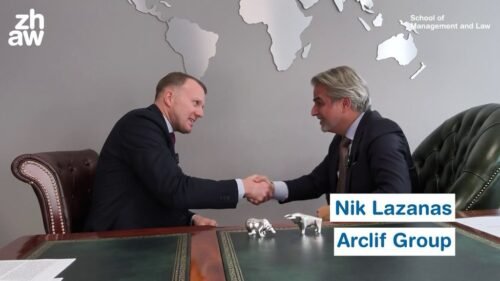 Interview of our chairman, Neoklis Lazanas, with Dr Christoph Kuenzle and ZHAW School of Management & Law
